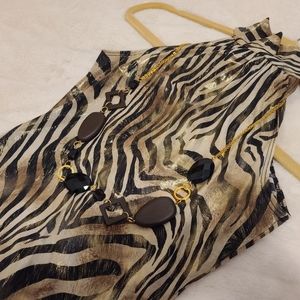 🆕️ UrbanVibe - Animal Print Halter Top Dress